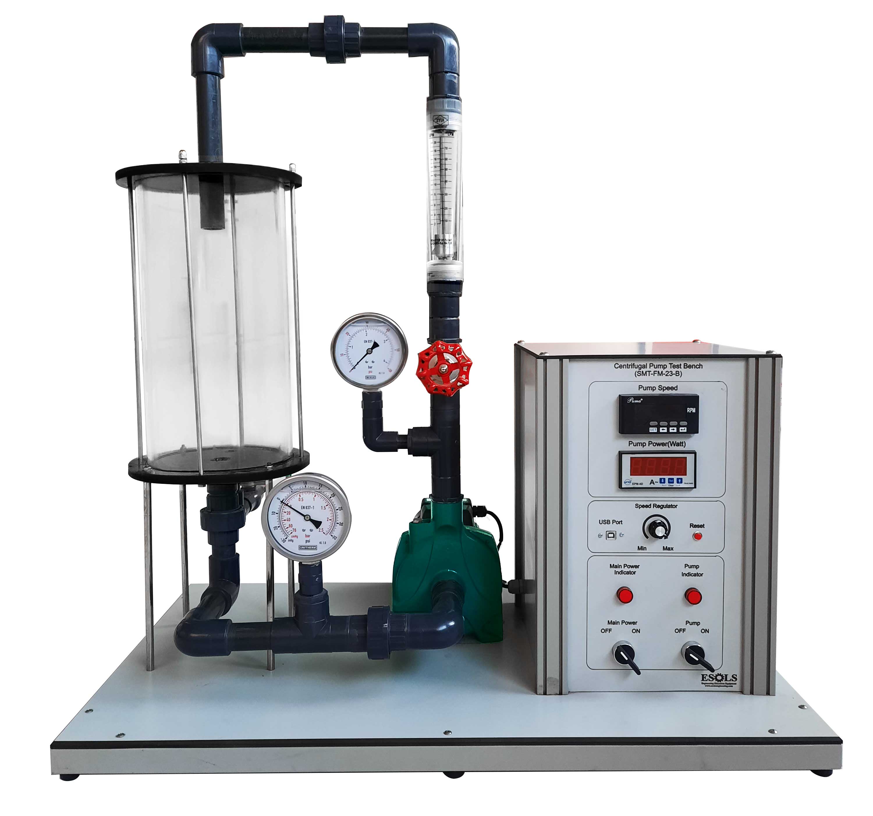 Centrifugal Pump Test Bench Fixed Speed (SMT-FM-23-B)